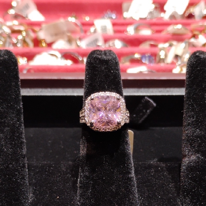 Jtv Eleanors Proper Pink Ring From The Titanic Jewelry Collection Nwt 45$